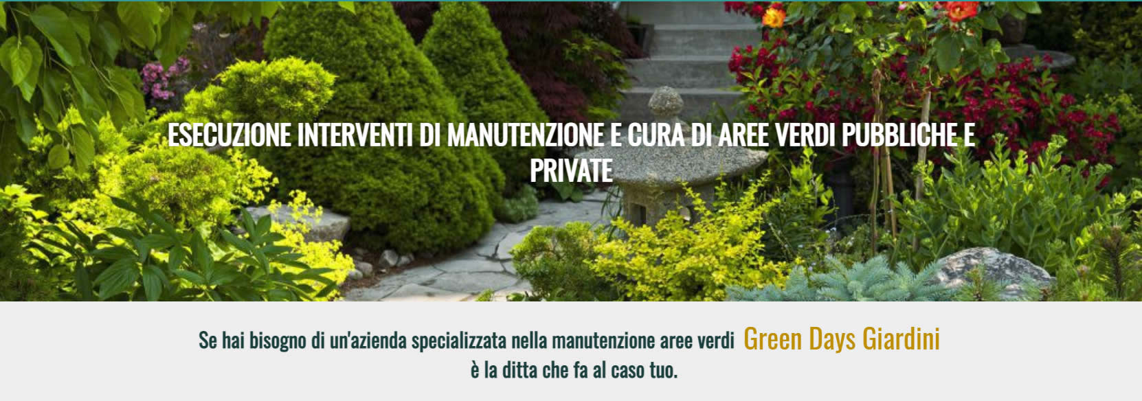 Manutenzione giardini a Cerano