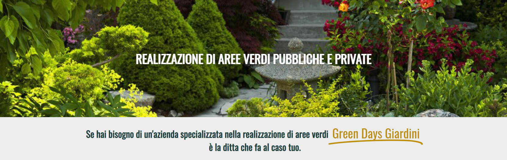 Realizzazione giardini a Biandrate